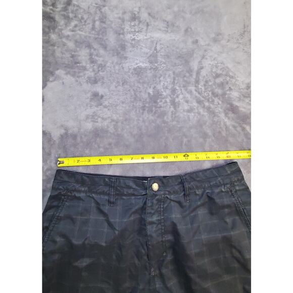 Quicksilver Amphibians Mens Sz 34 Hybrid Shorts Black Checkered Lost Rusty Roxy - Picture 4 of 9